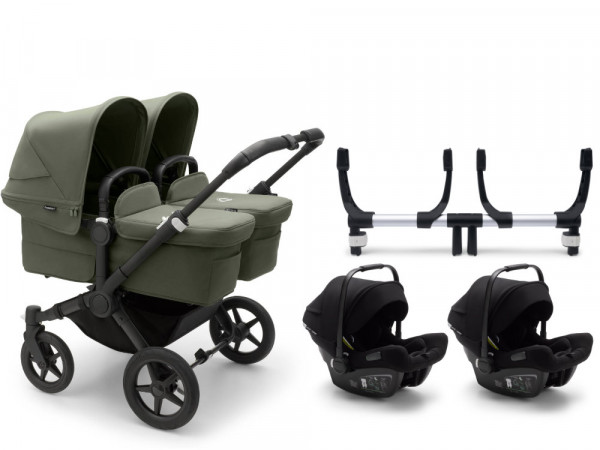 Bugaboo Donkey 5 Twin Kinderwagen Set 3 in 1 inkl. Bugaboo Turtle Air