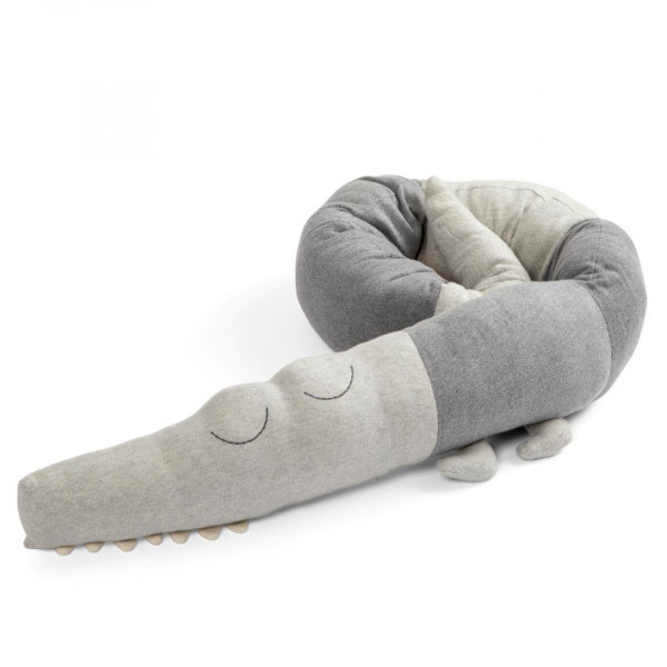 Sebra Gestricktes Kissen Sleepy Croc