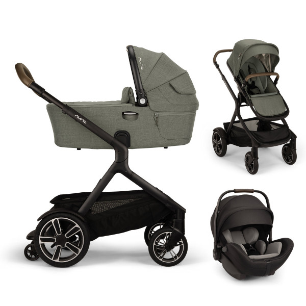 Nuna DEMI Next Kinderwagen Set 3 in 1 inkl. Nuna ARRA Flex i-Size Babyschale