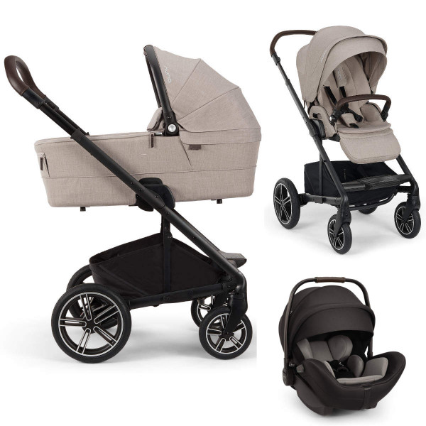 Nuna MIXX Next Kinderwagen Set 3 in 1 inkl. Nuna ARRA Flex i-Size Babyschale