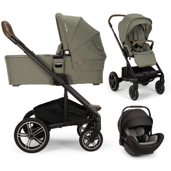 Nuna MIXX Next Kinderwagen Set 3 in 1 inkl. Nuna ARRA Flex i-Size Babyschale