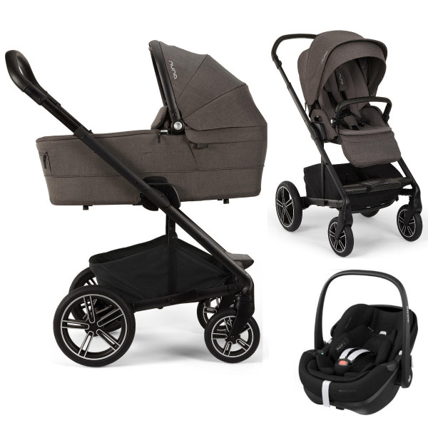 Nuna MIXX Next Kinderwagen Set 3 in 1 inkl. Maxi Cosi Pebble 360 Pro 2 I-Size