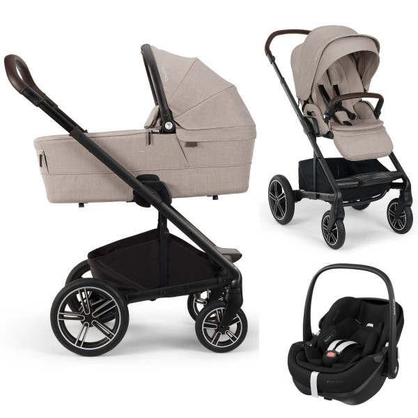 Nuna MIXX Next Kinderwagen Set 3 in 1 inkl. Maxi Cosi Pebble 360 Pro 2 I-Size