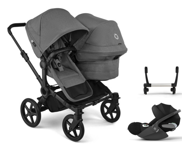 Bugaboo Donkey 6 Duo 3-in-1 Set inkl. Cybex Cloud T i-Size
