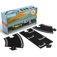 Waytoplay Grand Prix Large Race Track – Flexible Spielstraße für Kinder, 24-teilig