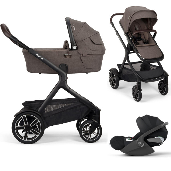 Nuna DEMI Next Kinderwagen Set 3 in 1 inkl. Cybex Cloud T i-Size Babyschale