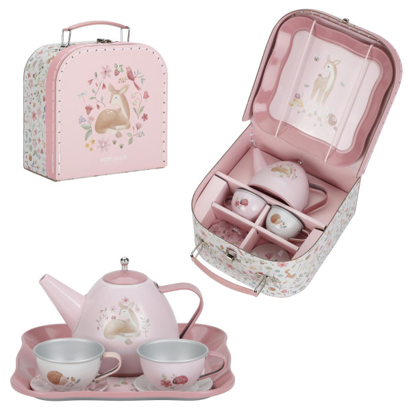 Little Dutch Tee-Set im Koffer Fairy Garden