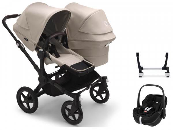 Bugaboo Donkey 5 Duo Kinderwagen-Set inkl. Maxi Cosi Pebble 360 Pro2 Babyschale