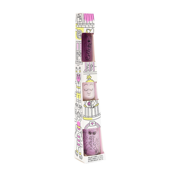 Nailmatic Totem Set mit Nagellack, Lipgloss, Bodygel