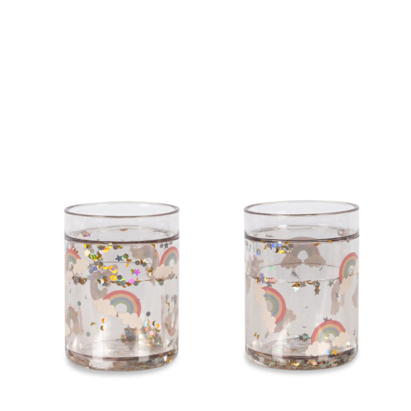 Konges Sløjd 2er-Pack Glitzerbecher