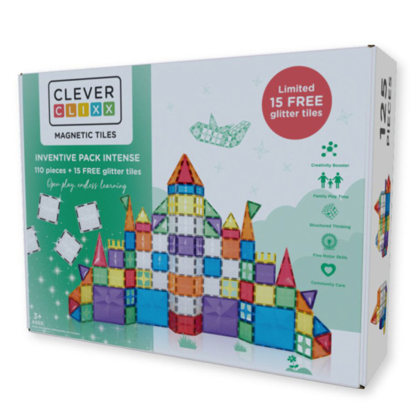 Cleverclixx Inventive Pack Intense – 110 Teile + 15 GRATIS Teile (Limited Edition)