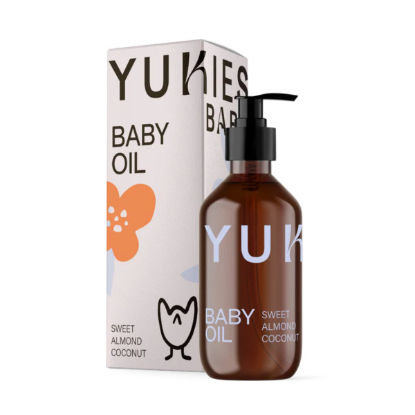 YUKIES Bio Babyöl 150 ml - Parfümfrei & Sensitiv Hautpflege