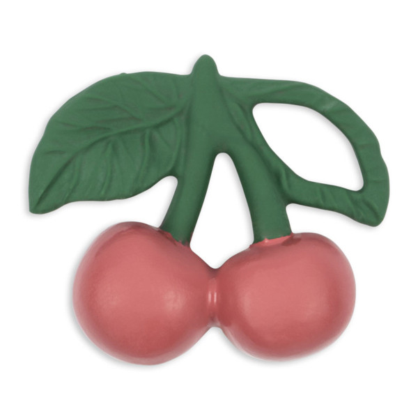 Konges Sløjd Beißring Kirsche Naturkautschuk Baby