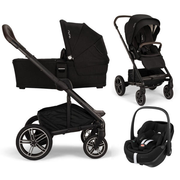 Nuna MIXX Next Kinderwagen Set 3 in 1 inkl. Maxi Cosi Pebble 360 Pro 2 I-Size