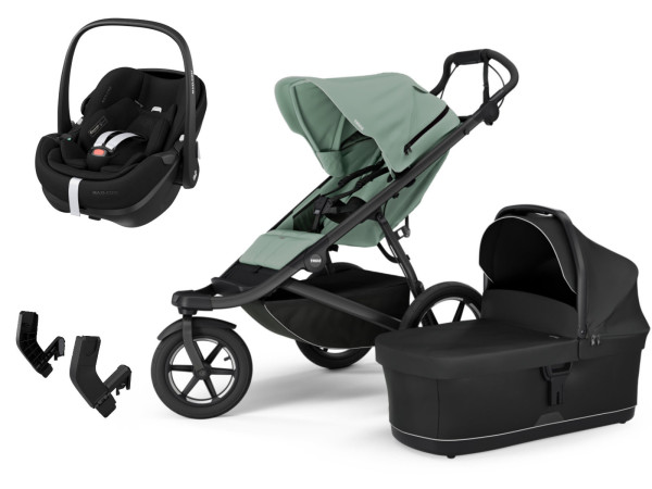 Thule Urban Glide 3 Kinderwagen Set 3 in 1 inkl. Maxi Cosi Pebble 360 Pro 2 I-Size