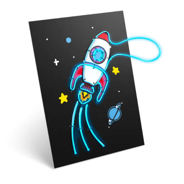 Kidywolf KIDYNEON Leuchtendes Kreativboard