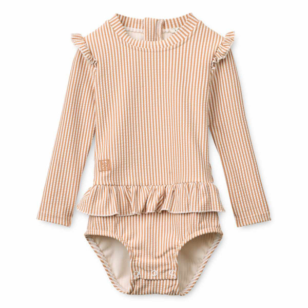 Liewood Sille Seersucker Baby-Badeanzug