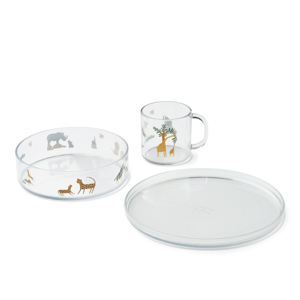 Liewood Siva Tritan Geschirr-Set, 3er-Pack