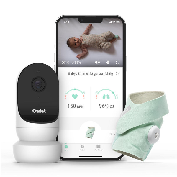 Owlet Babyphone Duo 2: Smart Sock 3 & HD Cam 2