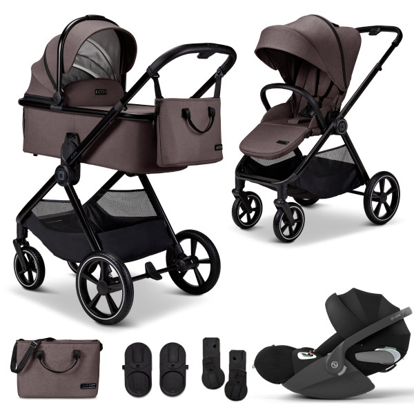 Moon Aura Kinderwagen Set 3 in 1 inkl. Cybex Cloud T i-Size 2026