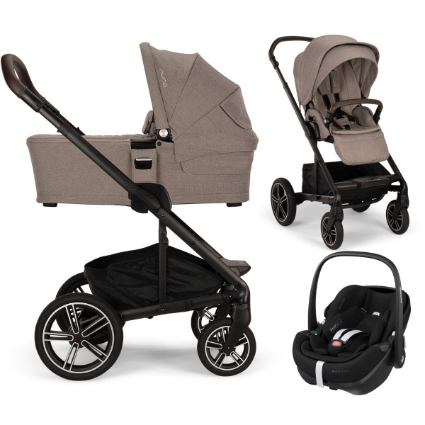 Nuna MIXX Next Kinderwagen Set 3 in 1 inkl. Maxi Cosi Pebble 360 Pro 2 I-Size