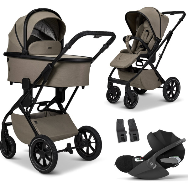Moon Piu Kinderwagen Set 3 in 1 inkl. Cybex Cloud T i-Size Babyschale 2025