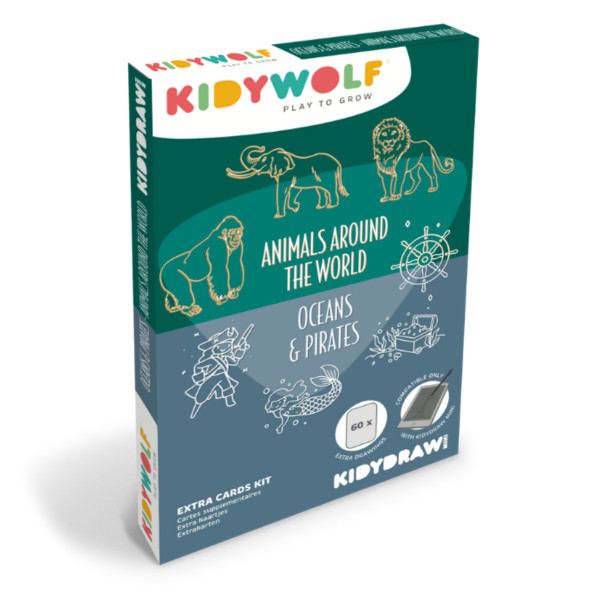 Kidywolf Nachfüllset für Kidydraw Mini Zeichentablett
