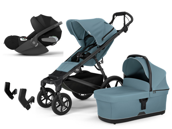 Thule Urban Glide 4-wheel Kinderwagen Set 3 in 1 inkl. Cybex Cloud T i-Size Babyschale