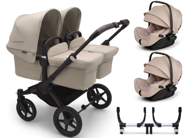 Bugaboo Donkey 5 Twin Kinderwagen Set 3 in 1 inkl. Bugaboo Otter