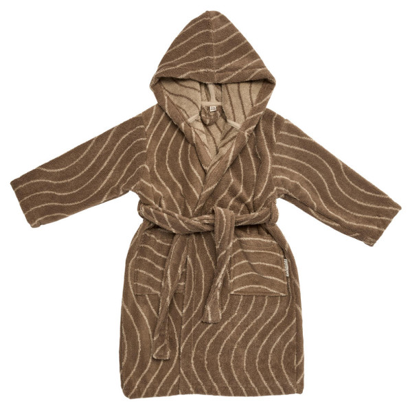 Leander Bademantel für Kinder, Woodland