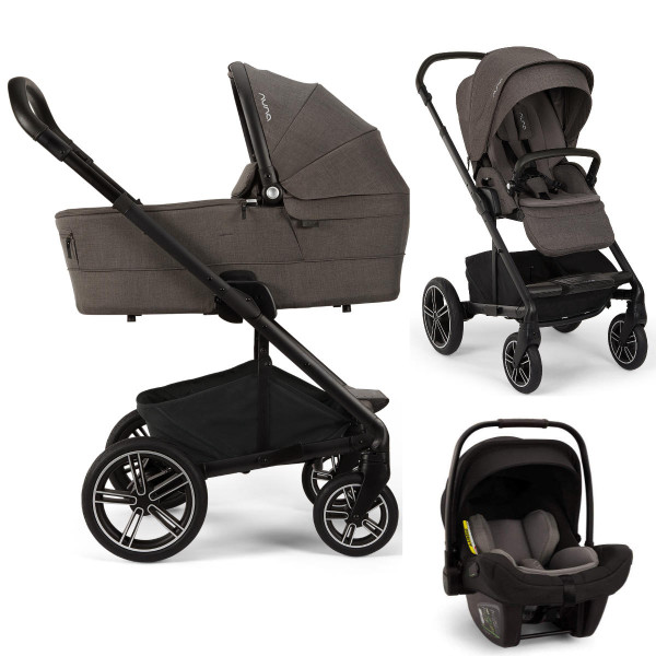 Nuna MIXX Next Kinderwagen Set 3 in 1 inkl. Nuna PIPA Next i-Size Babyschale