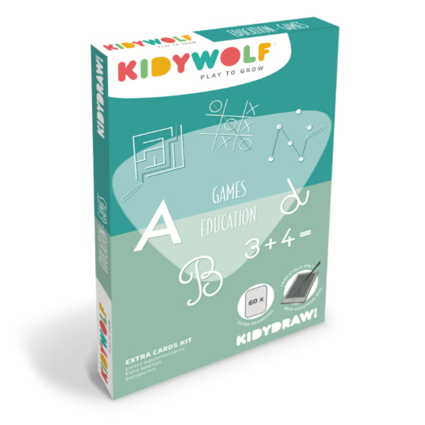 Kidywolf Nachfüllset für Kidydraw Mini Zeichentablett