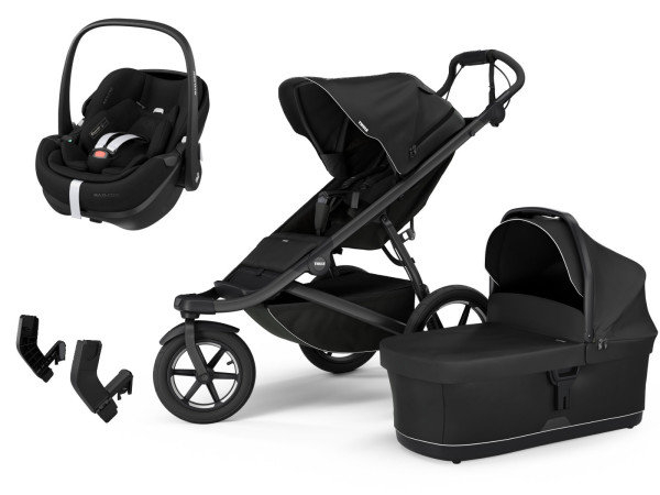 Thule Urban Glide 3 Kinderwagen Set 3 in 1 inkl. Maxi Cosi Pebble 360 Pro 2 I-Size