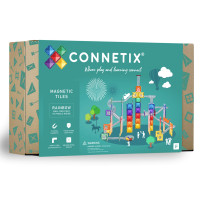 Connetix Kugelbahn Ball Run Rainbow - 92 Teile