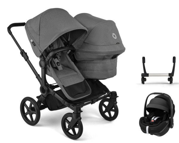 Bugaboo Donkey 6 Duo 3-in-1 Set inkl. Maxi Cosi Pebble 360 Pro2