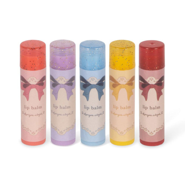 Konges Sløjd Glitzer-Lippenbalsam 5er-Set
