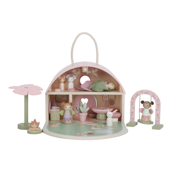 Little Dutch Puppenhaus mit Zubehör, Fairy Garden