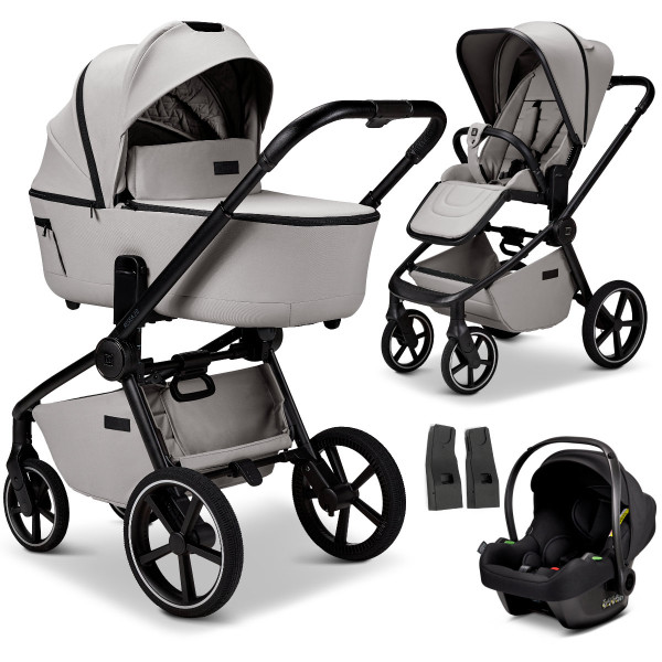 Moon ReSea 2.0 Kinderwagen Set 3 in 1 inkl. Moon COSMO 2.0 Babyschale