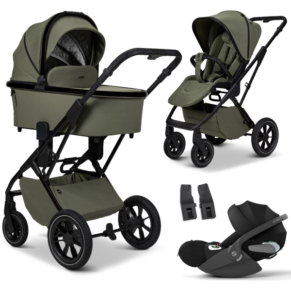 Moon Piu Kinderwagen Set 3 in 1 inkl. Cybex Cloud T i-Size Babyschale 2025