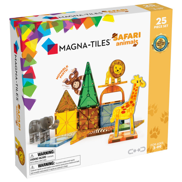 Magna-Tiles Safari Tiere – 25 Teile