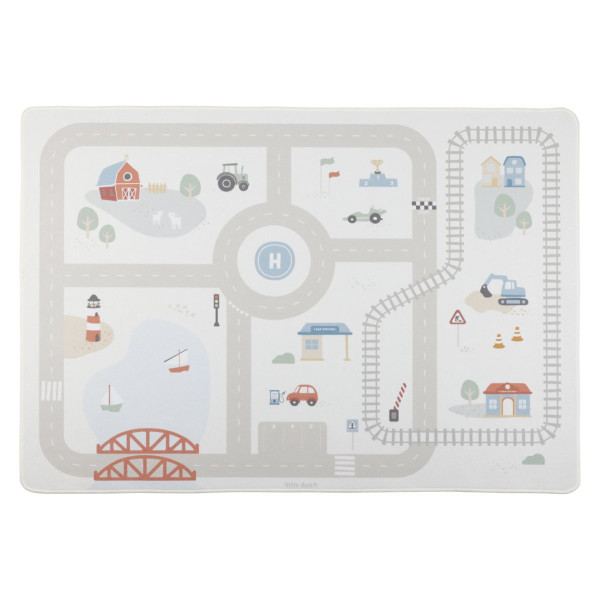 Little Dutch Spielteppich für Autos 100x140 cm