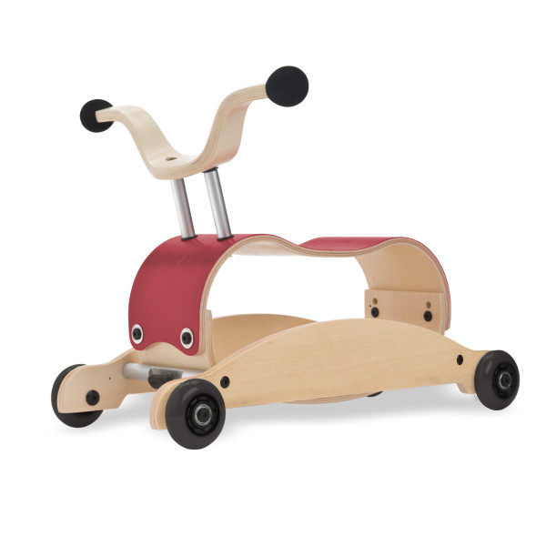 Wishbone Mini-Flip 3in1 Walker - Laufwagen, Rutschauto & Schaukeltier
