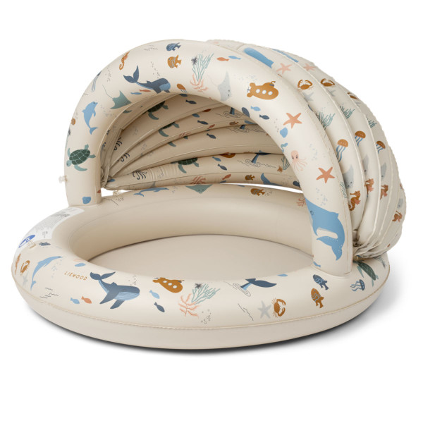 Liewood Hadleia Kinderpool mit Sonnendach – Planschspaß im Schatten