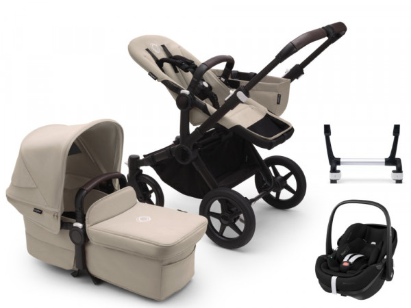 Bugaboo Donkey 5 Mono Kinderwagen-Set 3in1 mit Maxi Cosi Pebble 360 Pro2 i-Size Babyschale