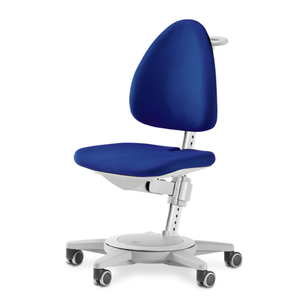 Moll Maximo Bürostuhl Grau - Polster Blau - B-Ware