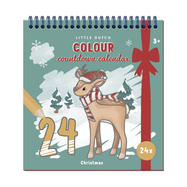 Little Dutch Malbuch Adventskalender