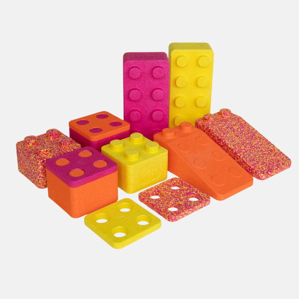 bygge 12-teiliges Starterset "FARVESPIL"