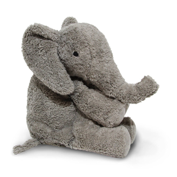 Senger Naturwelt Elefant klein – Kuscheltier & Wärmekissen, 35 cm