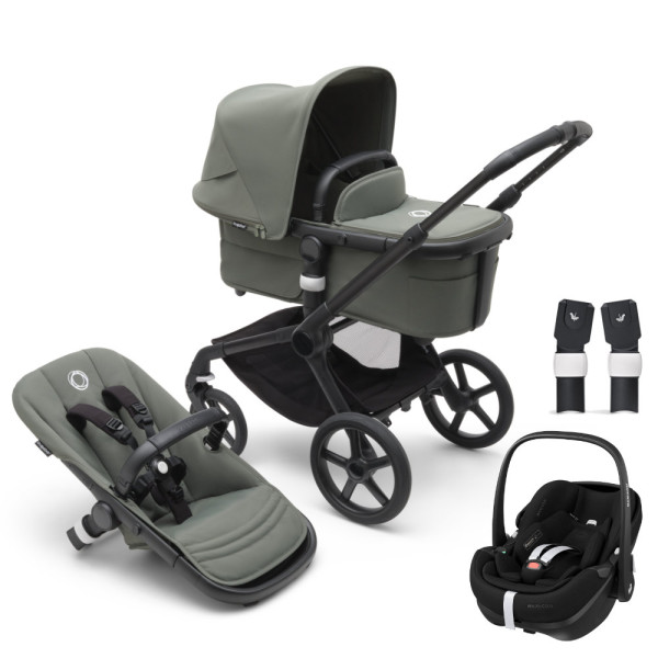Bugaboo Fox 5 Kinderwagen Set 3 in 1 inkl. Maxi Cosi Pebble 360 Pro2 i-Size Babyschale