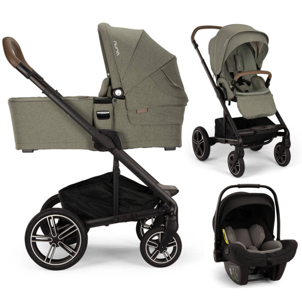 Nuna MIXX Next Kinderwagen Set 3 in 1 inkl. Nuna PIPA Next i-Size Babyschale